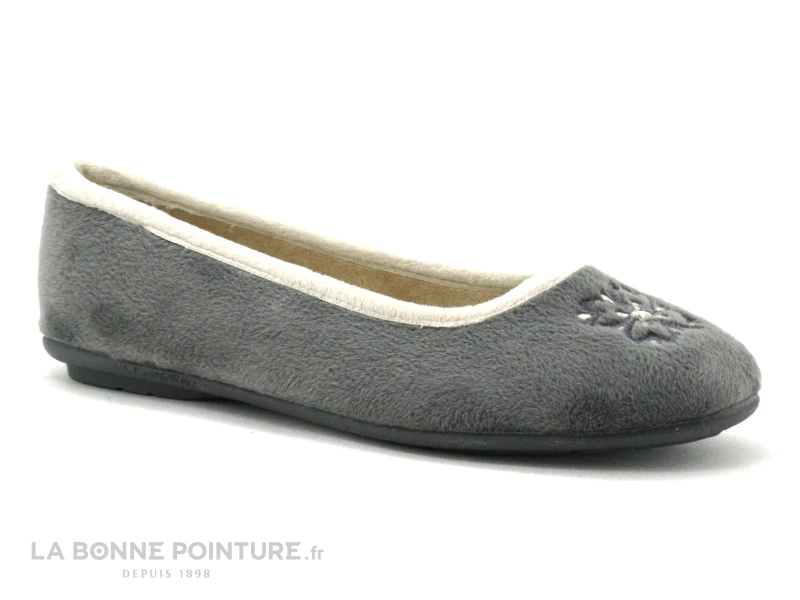 RYB 600 DW229 - Gris - Chausson Ballerine Femme 3 RYB 600 DW229 - Gris - Chausson Ballerine Femme