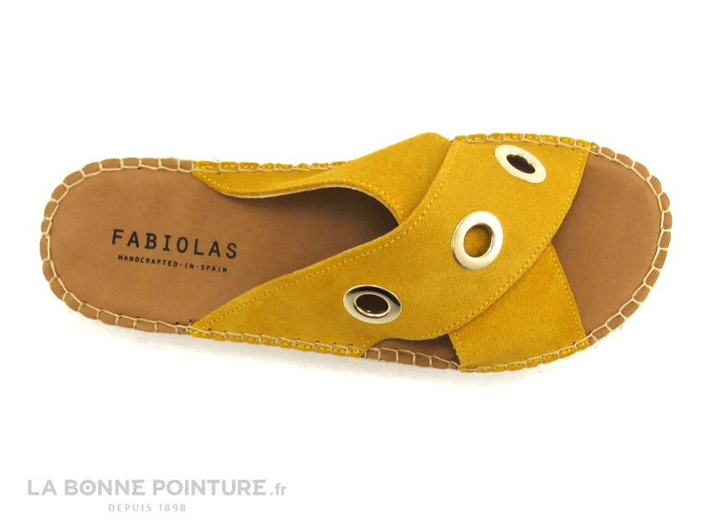 Fabiolas C904614 Ocre - Mule Jaune Femme 8 Fabiolas C904614 Ocre - Mule Jaune Femme - Image 6