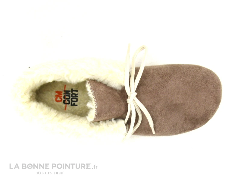 CM Confort Altymar 10139 - Vison - Chausson Fourre Femme Beige 4 CM Confort Altymar 10139 - Vison - Chausson Fourre Femme Beige - Image 2