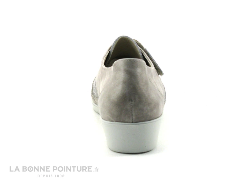 Morans KILIC Beige - Imprime - Chaussure Basse Femme Avec Scratch 6 Morans KILIC Beige - Imprime - Chaussure Basse Femme Avec Scratch - Image 4