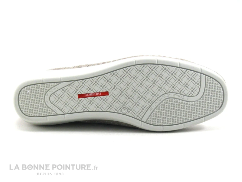 Morans KILIC Beige - Imprime - Chaussure Basse Femme Avec Scratch 9 Morans KILIC Beige - Imprime - Chaussure Basse Femme Avec Scratch - Image 7