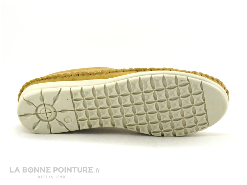 Morans MAGIKA Moutarde - Chaussure A Lacet Femme Cuir Jaune 9 Morans MAGIKA Moutarde - Chaussure A Lacet Femme Cuir Jaune - Image 7