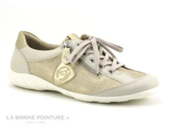 Remonte R3415-60 - Beige Et Or - Chaussure Basse Femme 13 Remonte R3415-60 - Beige Et Or - Chaussure Basse Femme -Chaussures Pour Femmes cd24607c73b9e66c561f35ea11d5d5ef img 6502.jpg 179393