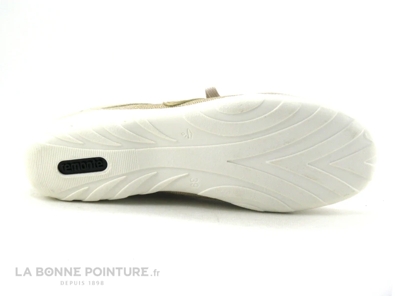 Remonte R3415-60 - Beige Et Or - Chaussure Basse Femme 9 Remonte R3415-60 - Beige Et Or - Chaussure Basse Femme – Image 7