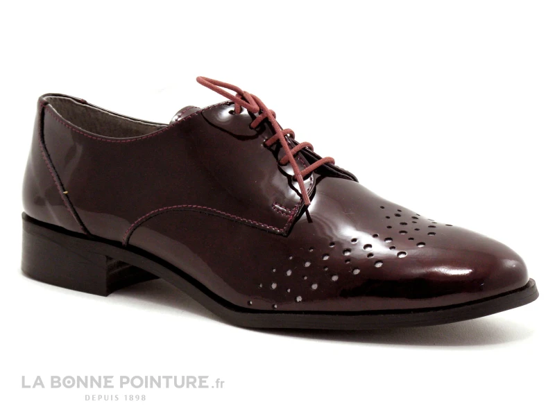 Folies VIANA Bordeaux - Chaussure Derby Femme 7 Folies VIANA Bordeaux - Chaussure Derby Femme - Image 5