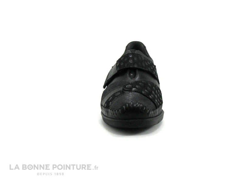 3 Points De Suspension KIAPUR 18382 Noir - Chaussure Velcro 4 3 Points De Suspension KIAPUR 18382 Noir - Chaussure Velcro - Image 2