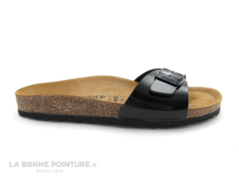 Biomodex 1837 Verni Noir Mule Reglable 7 Biomodex 1837 Verni Noir Mule Reglable - Image 5