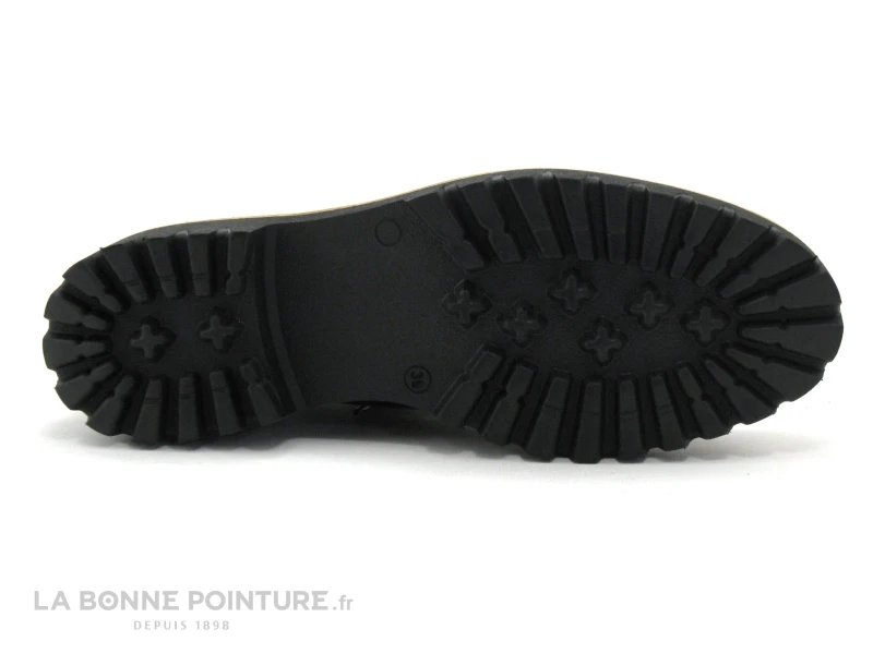 Folies COX - Noir - Chaussure Basse Femme - Semelle Epaisse 9 Folies COX - Noir - Chaussure Basse Femme - Semelle Epaisse - Image 7