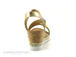 Morans TICTAQUE 28554 Jaune Or - Sandale Compensee Femme -Chaussures Pour Femmes cd24607c73b9e66c561f35ea11d5d5ef img 6686.jpg 155454