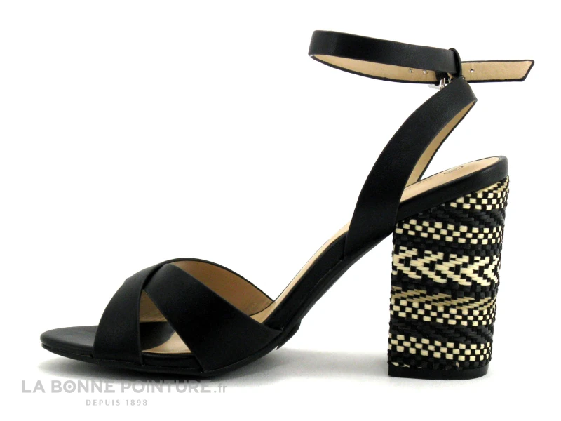 The Divine Factory QL3642 Noir - Sandale - Talon Haut Tresse 4 The Divine Factory QL3642 Noir - Sandale - Talon Haut Tresse - Image 2