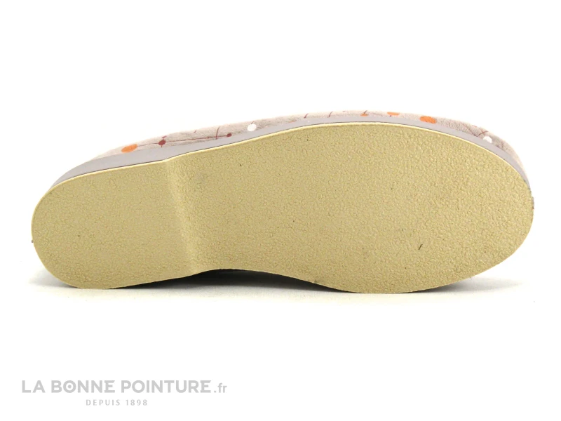 Saez 001 Planet Beige Rose - Chausson Fourre Laine Femme 6 Saez 001 Planet Beige Rose - Chausson Fourre Laine Femme - Image 4