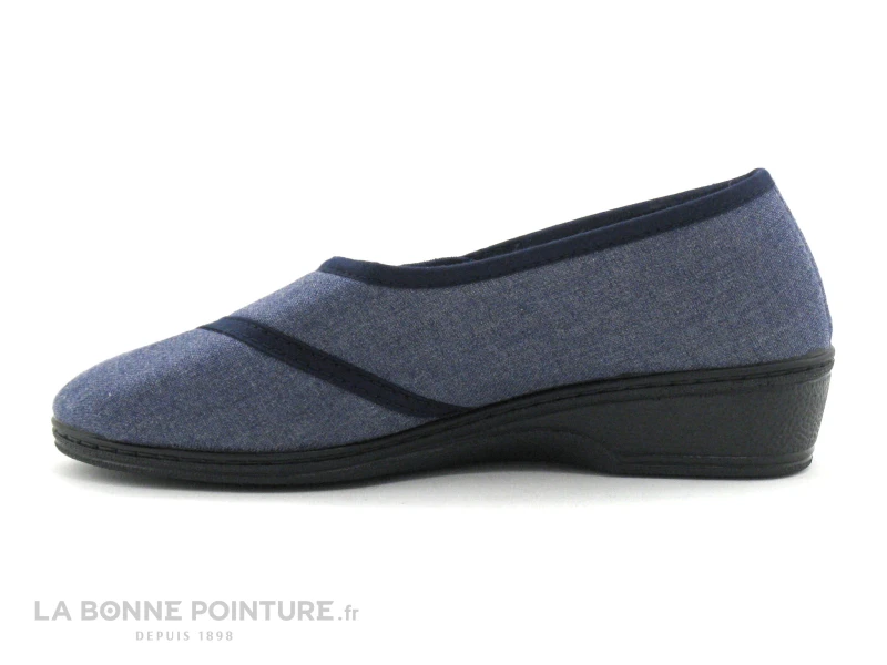 RYB - 104 D55 - Bleu Jeans - Chausson Femme 4 RYB - 104 D55 - Bleu Jeans - Chausson Femme - Image 2