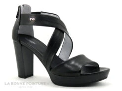 NeroGiardini E307500D 100 - Sandale Noire Plateforme Et Talon Haut -Chaussures Pour Femmes cd24607c73b9e66c561f35ea11d5d5ef img 7144.jpg 180079