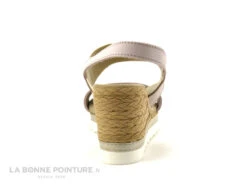 Marco Tozzi 2-28005-20 - Sandale Rose - Talon Compense -Chaussures Pour Femmes cd24607c73b9e66c561f35ea11d5d5ef img 7454.jpg 180411