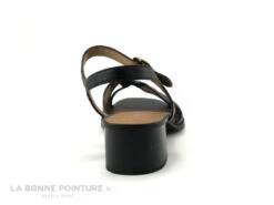 Caprice 9-28213-20 Black - Sandale Noire - Talon Carre -Chaussures Pour Femmes cd24607c73b9e66c561f35ea11d5d5ef img 7534.jpg 180769