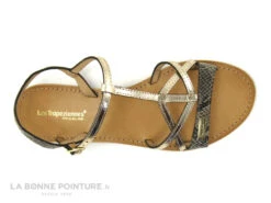 Tropeziennes HIRONELA Or Serpent - Plagettes Cuir Femme -Chaussures Pour Femmes cd24607c73b9e66c561f35ea11d5d5ef img 7575.jpg 168664