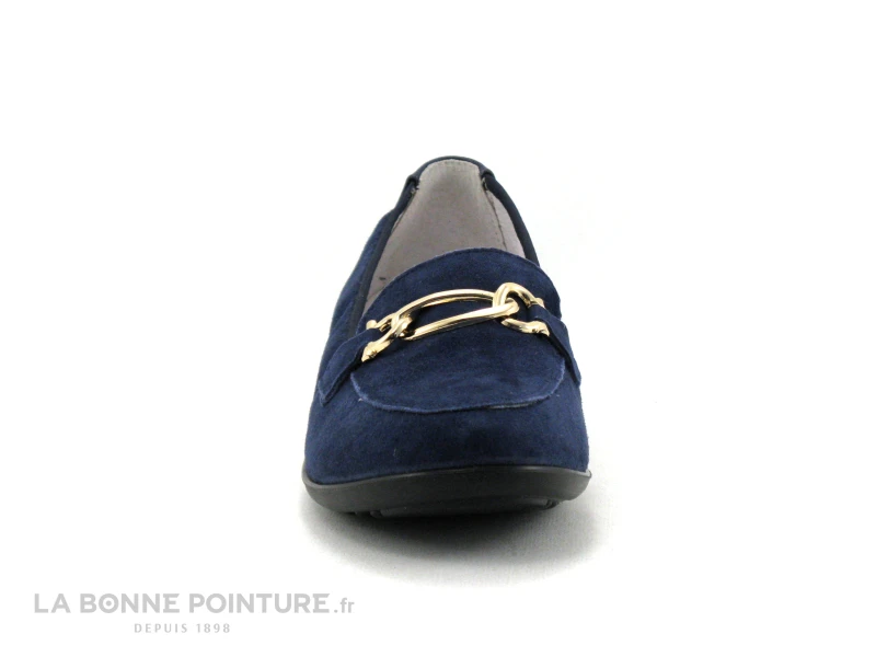 Inea POL Velours Marine - Mocassin Souple Femme - Cuir Bleu Marine 4 Inea POL Velours Marine - Mocassin Souple Femme - Cuir Bleu Marine - Image 2