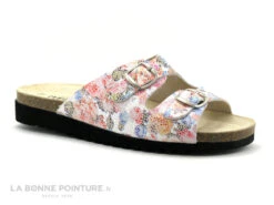 Artika Soft BASQUE Vaq Roses - Blanc - Multicolore - Mule Femme -Chaussures Pour Femmes cd24607c73b9e66c561f35ea11d5d5ef img 7706.jpg 156662