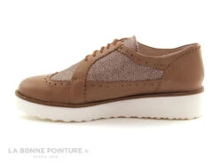 Caty Kivala PETRUS Camel Glitter - Chaussure Derby Femme -Chaussures Pour Femmes cd24607c73b9e66c561f35ea11d5d5ef img 7827.jpg 114877