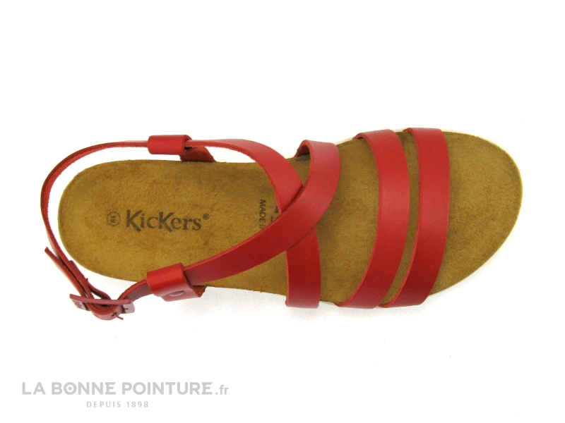 Kickers KICK ALICE Rouge - 931650 - Sandale Femme 8 Kickers KICK ALICE Rouge - 931650 - Sandale Femme - Image 6