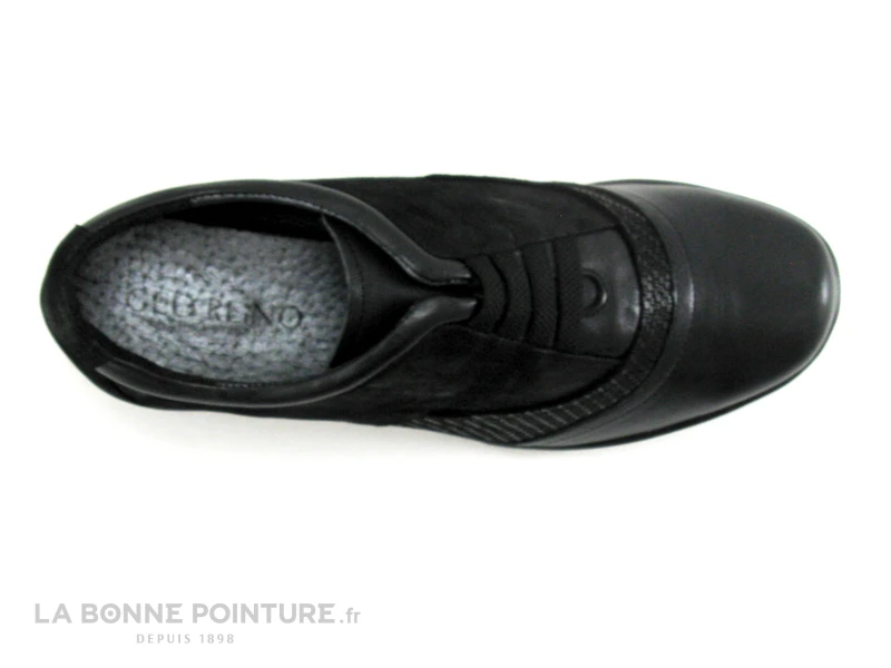 Geo Reino INBABE Noir - Argent - Chaussure Basse Femme 8 Geo Reino INBABE Noir - Argent - Chaussure Basse Femme - Image 6