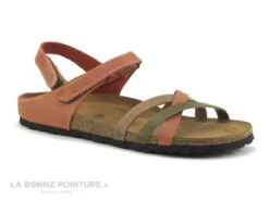 Inter Bios 7133 Brique Kaki Beige - Sandale Femme Semelle Liege -Chaussures Pour Femmes cd24607c73b9e66c561f35ea11d5d5ef img 8177.jpg 169709