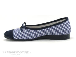Semelflex DENISE 2 Marine - Carreaux - Pantoufle Ballerine 9 Semelflex DENISE 2 Marine - Carreaux - Pantoufle Ballerine -Chaussures Pour Femmes cd24607c73b9e66c561f35ea11d5d5ef img 8223.jpg 169558