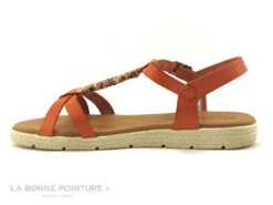 Eva Frutos 1113 Corail - Serpent - Sandale Femme Bride Salome -Chaussures Pour Femmes cd24607c73b9e66c561f35ea11d5d5ef img 8279.jpg 157935