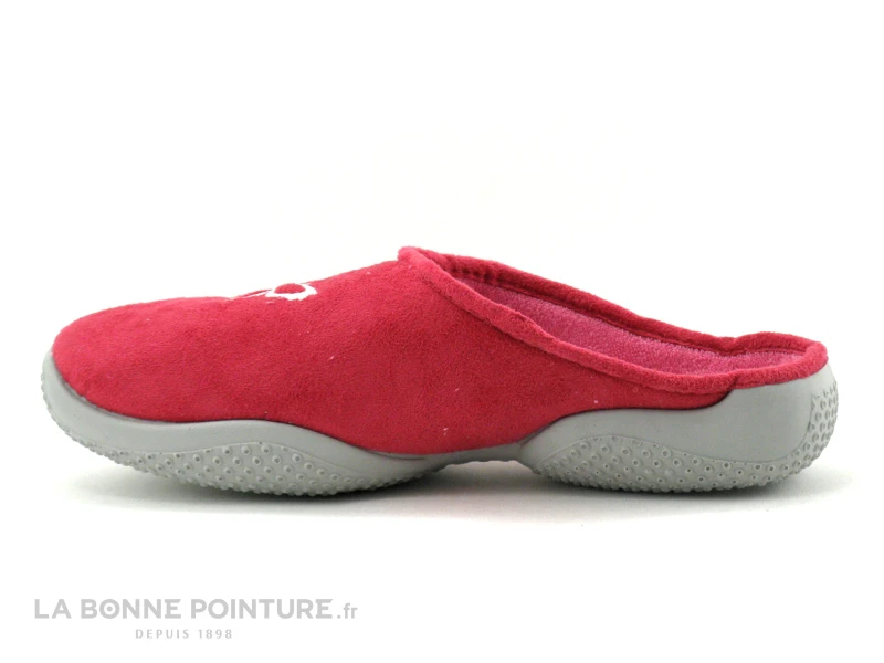 Airplum BAPILLON Fuschia - Pantoufle Rose Femme 4 Airplum BAPILLON Fuschia - Pantoufle Rose Femme - Image 2