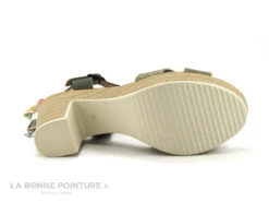 Good Step 3114-L46 Dromix Kaki - Foulard - Sandale Talon Haut -Chaussures Pour Femmes cd24607c73b9e66c561f35ea11d5d5ef img 8503.jpg 169820