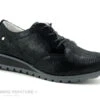 Morans WIGO Noir - Chaussure Derby Confort Femme