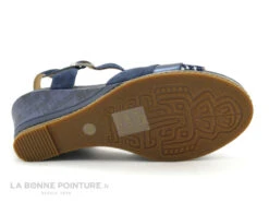 Fugitive IZANE LP5HG69 Navy -Sandale Femme Bleu Marine -Chaussures Pour Femmes cd24607c73b9e66c561f35ea11d5d5ef img 8610.jpg 169966