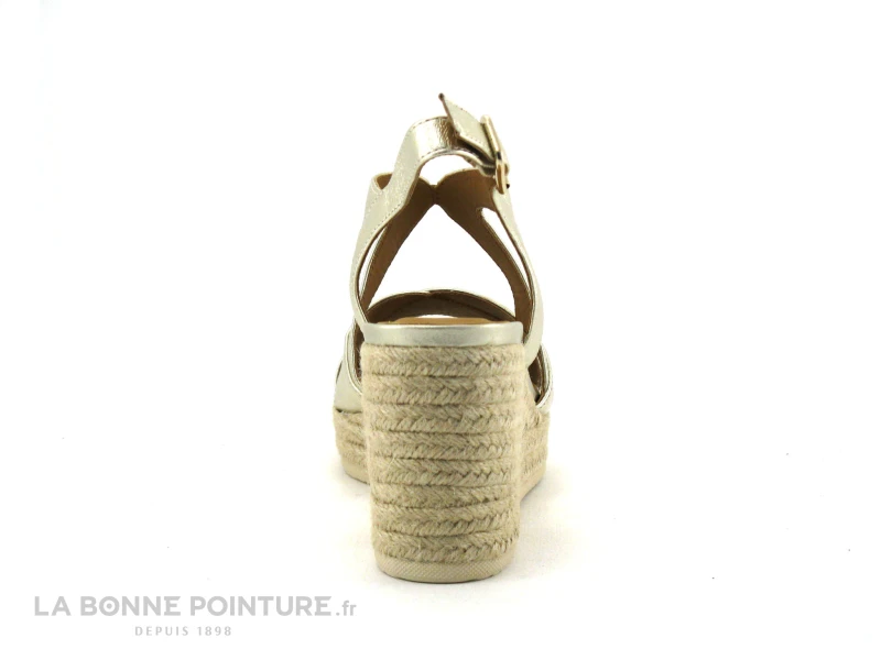 Geox D35GVC PONZA - Sandale Talon Haut Compense - Or Metal 6 Geox D35GVC PONZA - Sandale Talon Haut Compense - Or Metal - Image 4