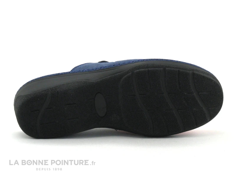 Fargeot PALETTE Fuchsia - Bleu Marine - Pantoufle Mule Confort F 7 Fargeot PALETTE Fuchsia - Bleu Marine - Pantoufle Mule Confort F - Image 5