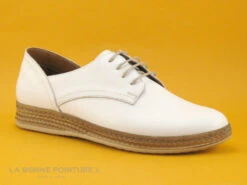 Karyoka MAGIC Blanc - Chaussure Derbi Femme -Chaussures Pour Femmes cd24607c73b9e66c561f35ea11d5d5ef img 9230.jpg 170589