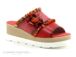 Laura Vita JACASSEO 05 Rouge - Mule Talon Compense -Chaussures Pour Femmes cd24607c73b9e66c561f35ea11d5d5ef img 9401.jpg 159170