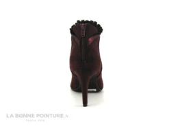 The Divine Factory QL3812 Bordeaux - Fronces - Bottine Talon Aiguille -Chaussures Pour Femmes cd24607c73b9e66c561f35ea11d5d5ef img 9441.jpg 142274