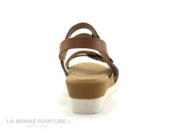 Jordana 681 Cuero - Sandale Marron - 2 Brides Velcro - Compense -Chaussures Pour Femmes cd24607c73b9e66c561f35ea11d5d5ef img 9446.jpg 159222