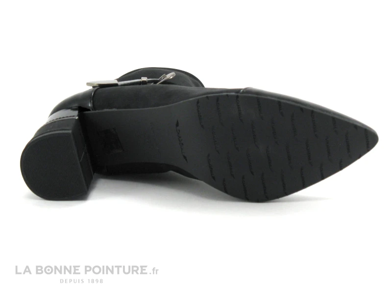 Cardenal CANNES - CL3406 - Verni Noir - Nubuck Noir - Boots Talon 9 Cardenal CANNES - CL3406 - Verni Noir - Nubuck Noir - Boots Talon - Image 7