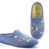 Zels 4523 Francia - Pantoufle Mule Femme Bleu Ciel - Papillon Et Fleurs -Chaussures Pour Femmes cd24607c73b9e66c561f35ea11d5d5ef img 9525.jpg 171046