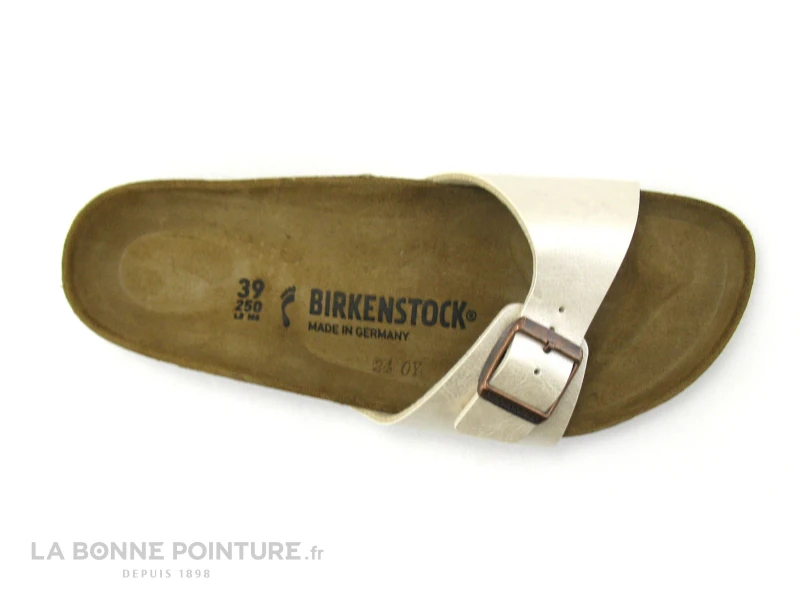 Birkenstock MADRID Birko Flor - Graceful Pearl White - BK940153 - Mule F 7 Birkenstock MADRID Birko Flor - Graceful Pearl White - BK940153 - Mule F - Image 5