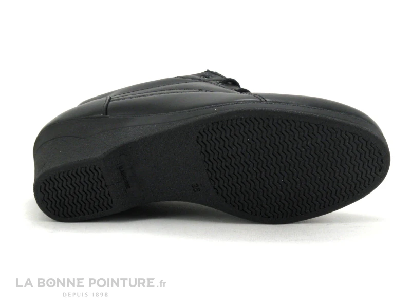 Bopy LUCIE Noir - Chaussure Compensee 9 Bopy LUCIE Noir - Chaussure Compensee - Image 7