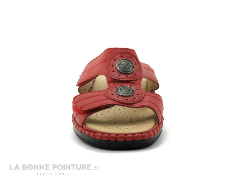 Sweet R MANITAR Rouge - Mule Femme Rouge Avec Scratch 4 Sweet R MANITAR Rouge - Mule Femme Rouge Avec Scratch - Image 2